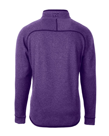 Cutter & Buck Men's Mainsail Sweater-Knit Full Zip Jacket