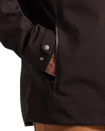 Cutter & Buck Men's Camano Recycled Everyday Stretch Water Resistant Full Zip Jacket