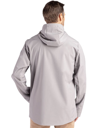 Cutter & Buck Men's Camano Recycled Everyday Stretch Water Resistant Full Zip Jacket