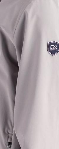 Cutter & Buck Men's Camano Recycled Everyday Stretch Water Resistant Full Zip Jacket