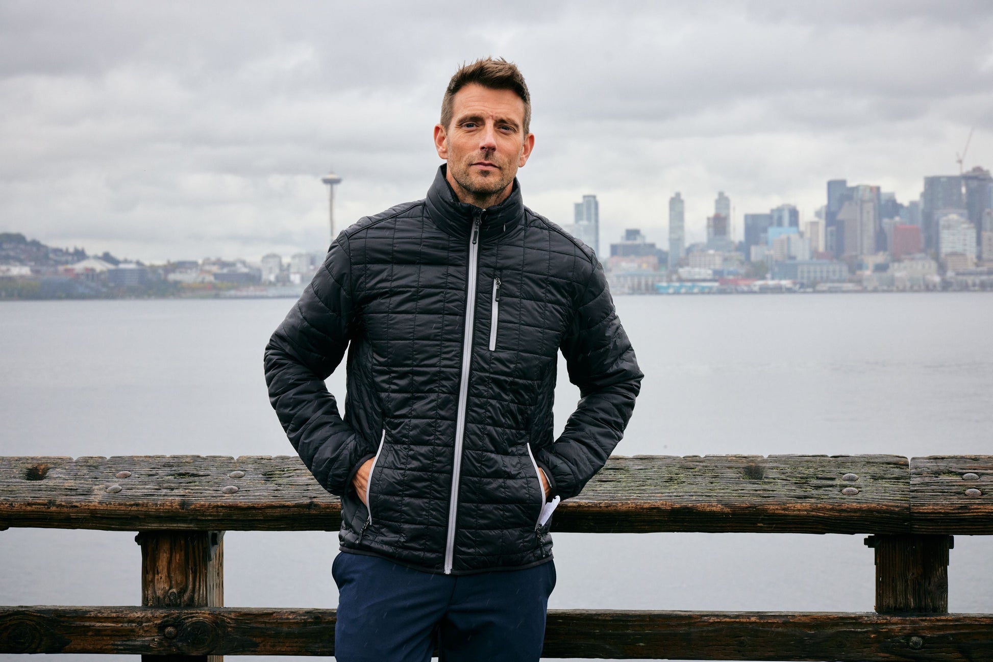 Cutter & Buck Men's Rainier Big & Tall Full Zip Jacket