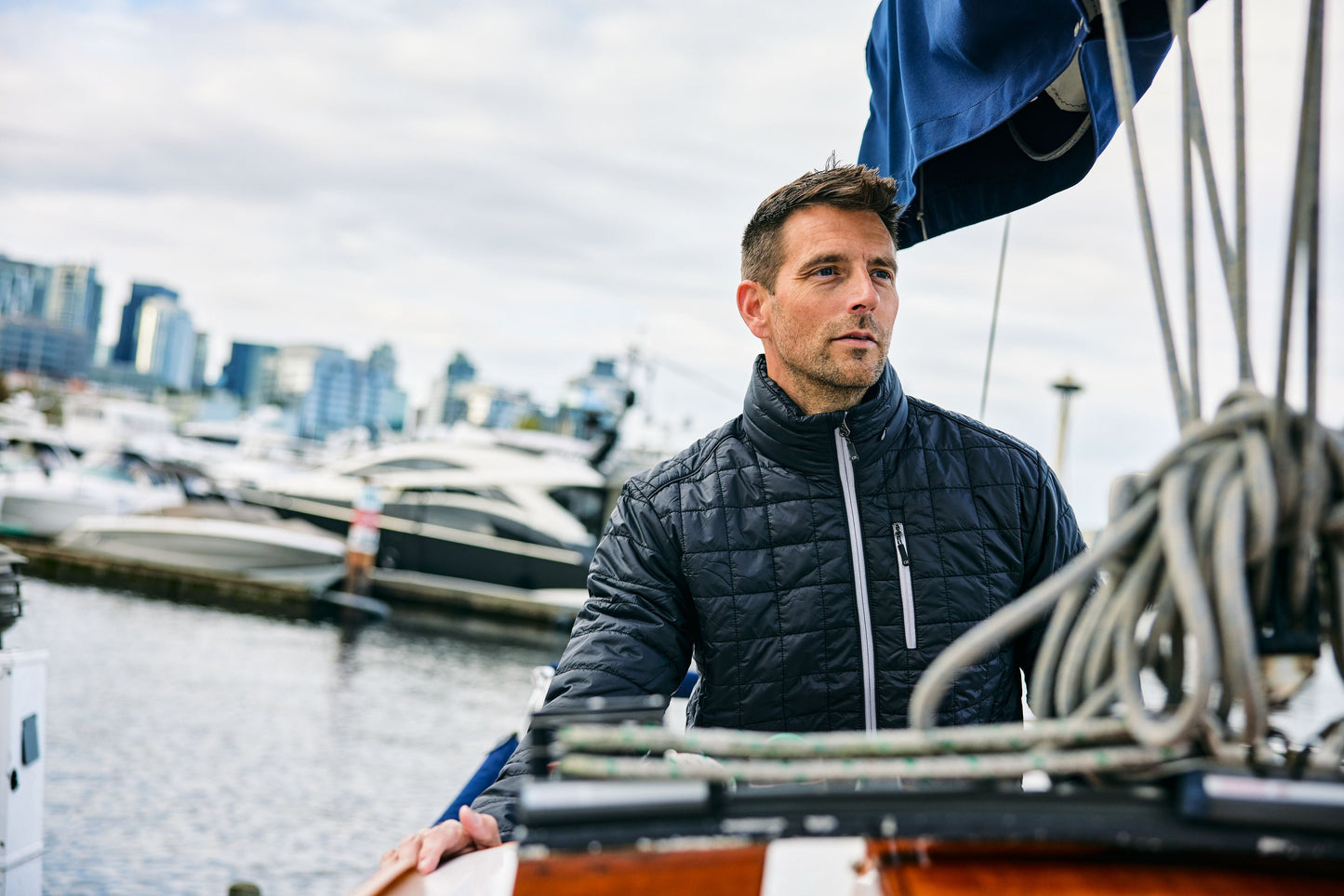 Cutter & Buck Men's Rainier Big & Tall Full Zip Jacket