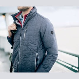 Cutter & Buck Men's Rainier Big & Tall Full Zip Jacket