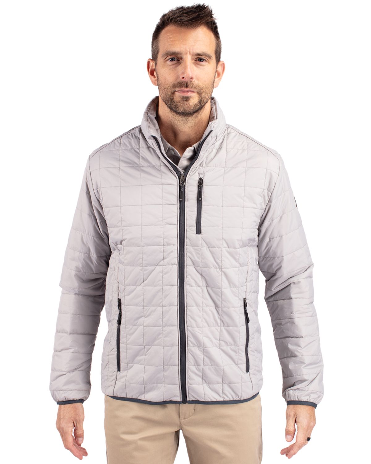 Cutter & Buck Men's Rainier Big & Tall Full Zip Jacket