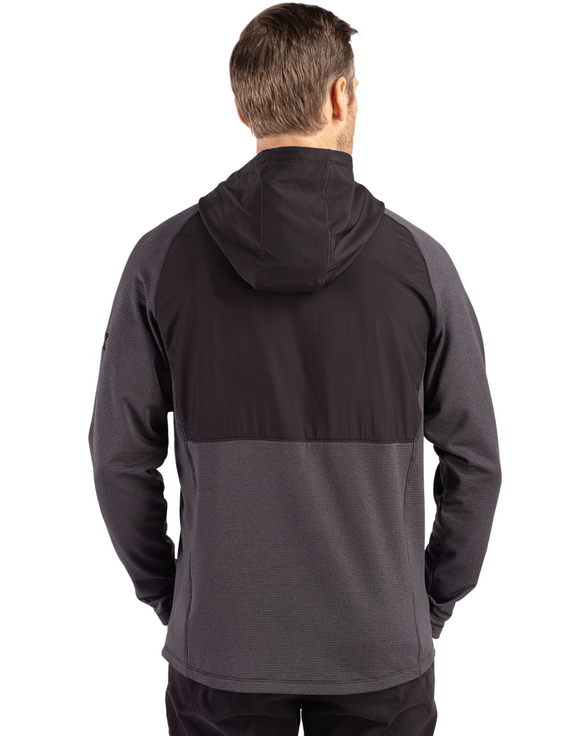 Cutter & Buck Men's Peshastin Hybrid Full Zip Jacket