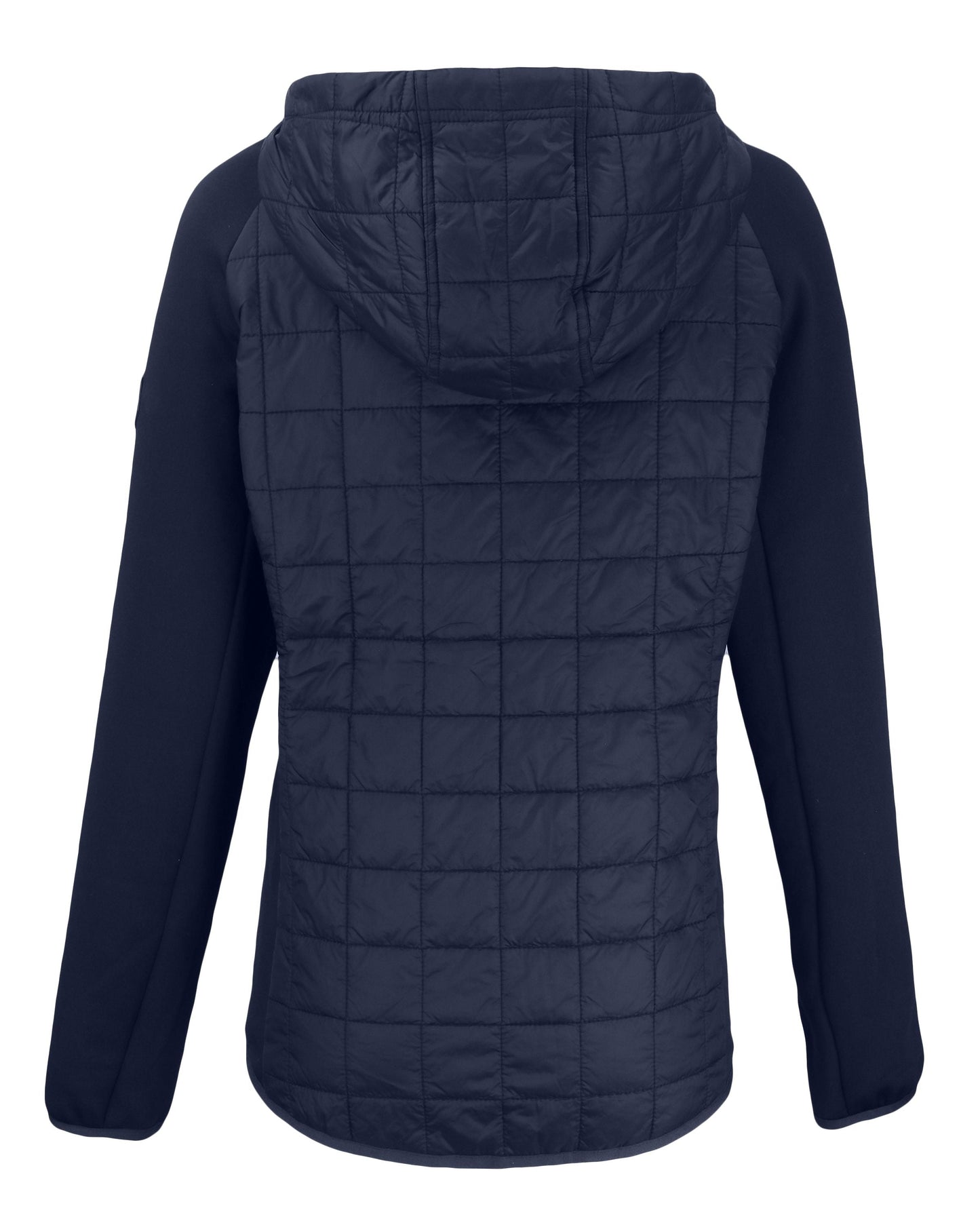 Cutter & Buck Women's Rainier Recycled Insulated Hybrid Puffer Full Zip Jacket