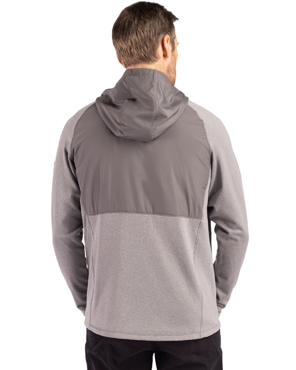 Cutter & Buck Men's Peshastin Hybrid Full Zip Jacket