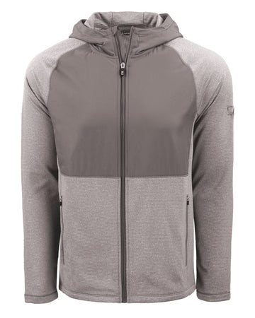 Cutter & Buck Men's Peshastin Hybrid Full Zip Jacket