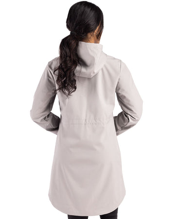 Cutter & Buck Women's Camano Recycled Everyday Stretch Water Resistant Full Zip Jacket