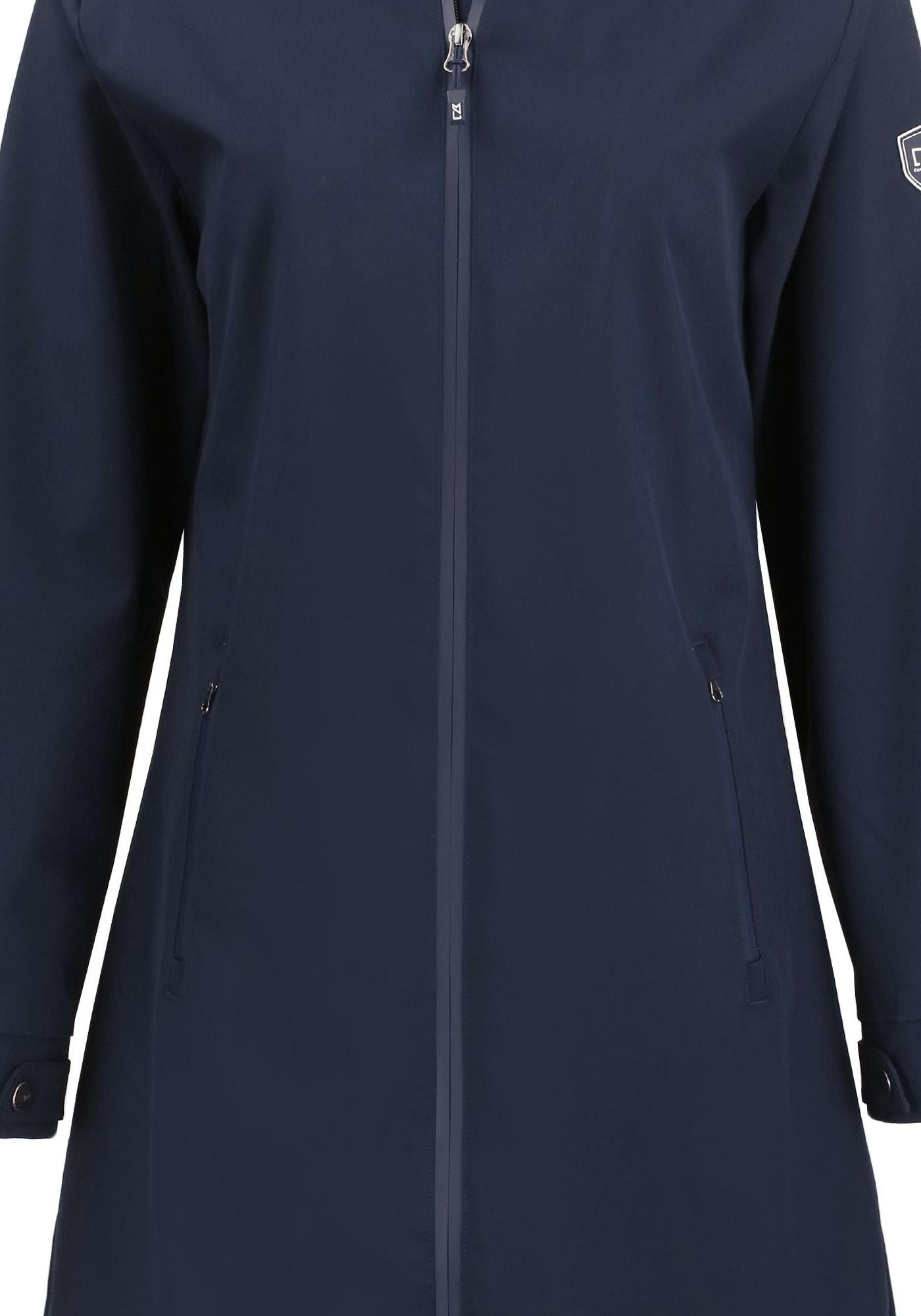 Cutter & Buck Women's Camano Recycled Everyday Stretch Water Resistant Full Zip Jacket