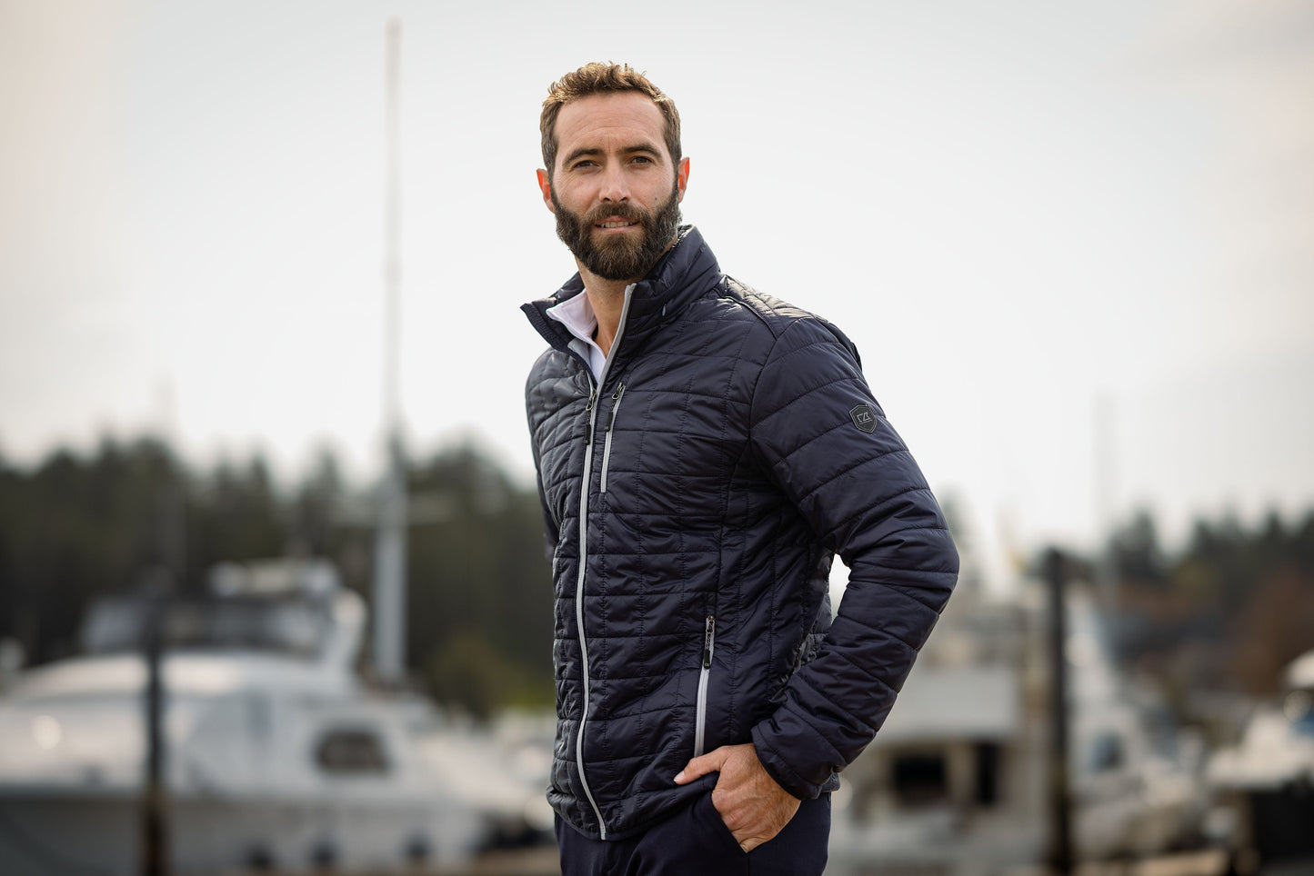 Cutter & Buck Men's Rainier Big & Tall Full Zip Jacket