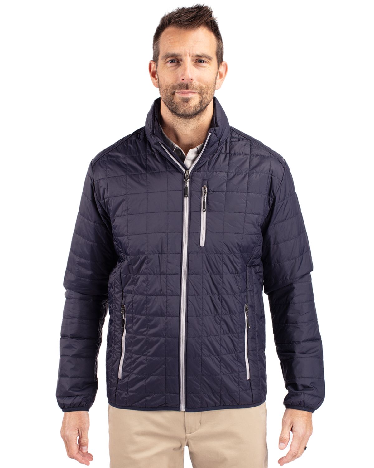 Cutter & Buck Men's Rainier Big & Tall Full Zip Jacket