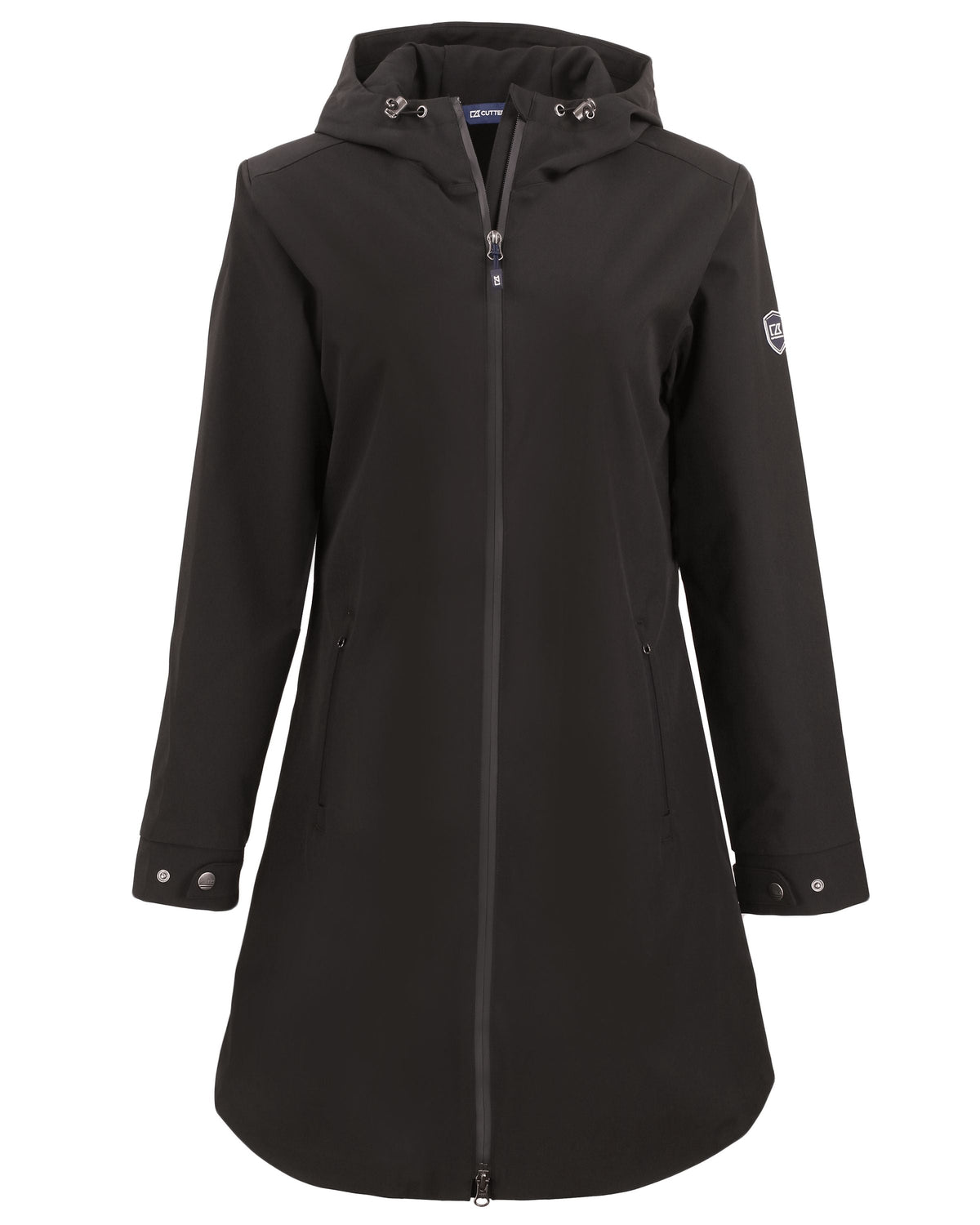 Cutter & Buck Women's Camano Recycled Everyday Stretch Water Resistant Full Zip Jacket