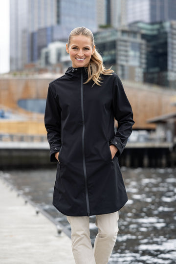 Cutter & Buck Women's Camano Recycled Everyday Stretch Water Resistant Full Zip Jacket