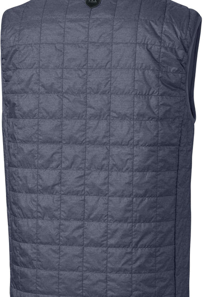 Cutter & Buck Men's Rainier Recycled Insulated Puffer Full Zip Vest