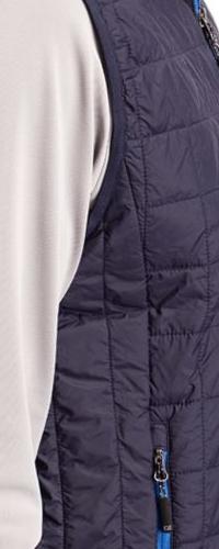 Cutter & Buck Men's Rainier Recycled Insulated Puffer Full Zip Vest