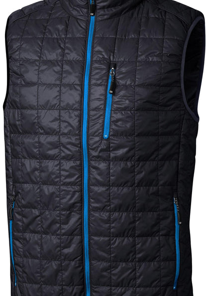 Cutter & Buck Men's Rainier Recycled Insulated Puffer Full Zip Vest