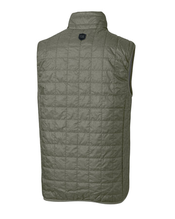 Cutter & Buck Men's Rainier Recycled Insulated Puffer Full Zip Vest-1
