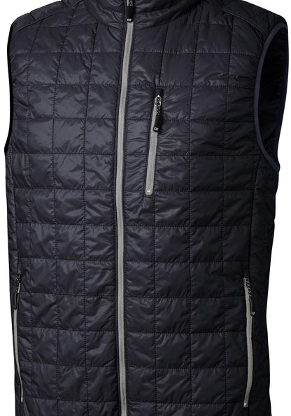 Cutter & Buck Men's Rainier Recycled Insulated Puffer Full Zip Vest