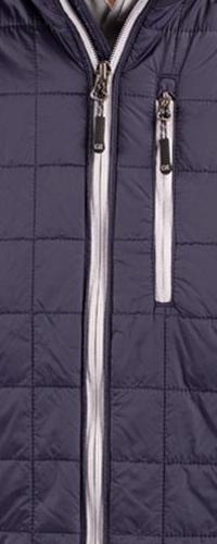 Cutter & Buck Men's Rainier Recycled Insulated Puffer Full Zip Vest