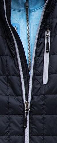 Cutter & Buck Men's Rainier Recycled Insulated Puffer Full Zip Vest