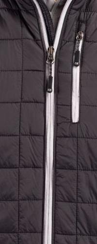 Cutter & Buck Men's Rainier Recycled Insulated Puffer Full Zip Vest