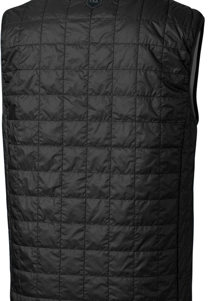 Cutter & Buck Men's Rainier Recycled Insulated Puffer Full Zip Vest