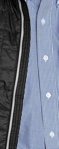 Cutter & Buck Men's Rainier Recycled Insulated Puffer Full Zip Vest