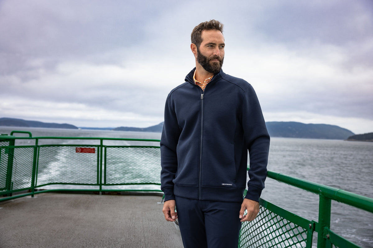 Cutter & Buck Men's Roam Big & Tall Full Zip Jacket