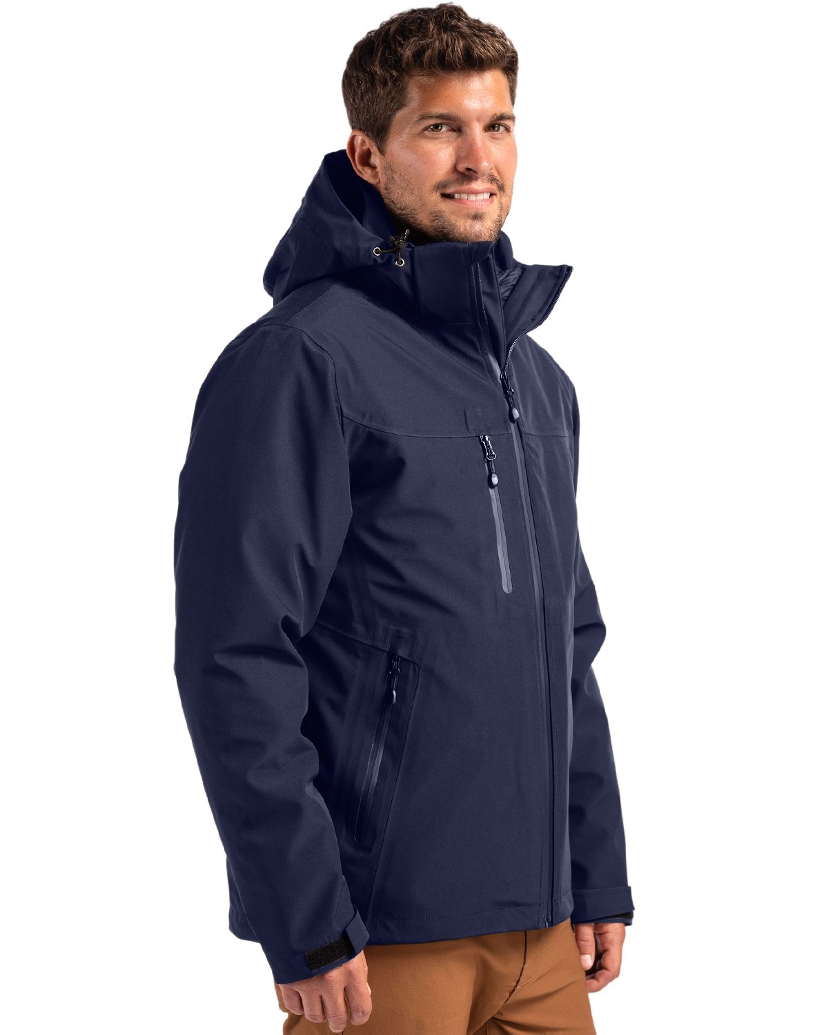 Clique Men's Cornice Recycled 3-in-1 Waterproof System Full Zip Parka