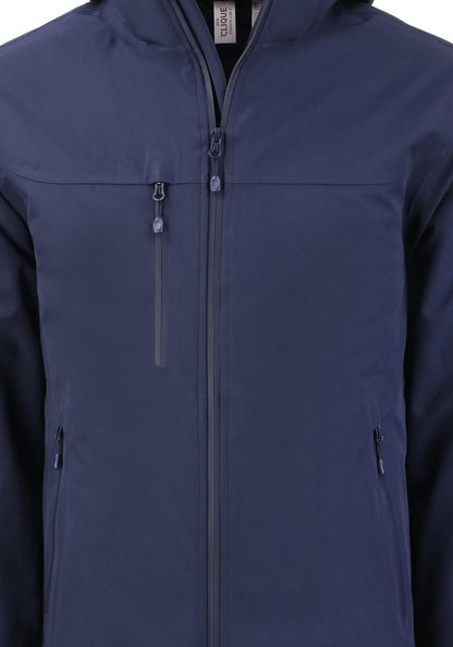 Clique Men's Cornice Recycled 3-in-1 Waterproof System Full Zip Parka