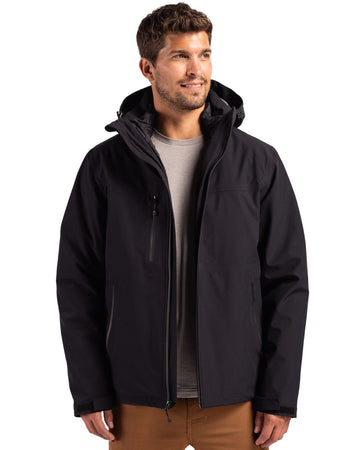Clique Men's Cornice Recycled 3-in-1 Waterproof System Full Zip Parka