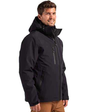 Clique Men's Cornice Recycled 3-in-1 Waterproof System Full Zip Parka