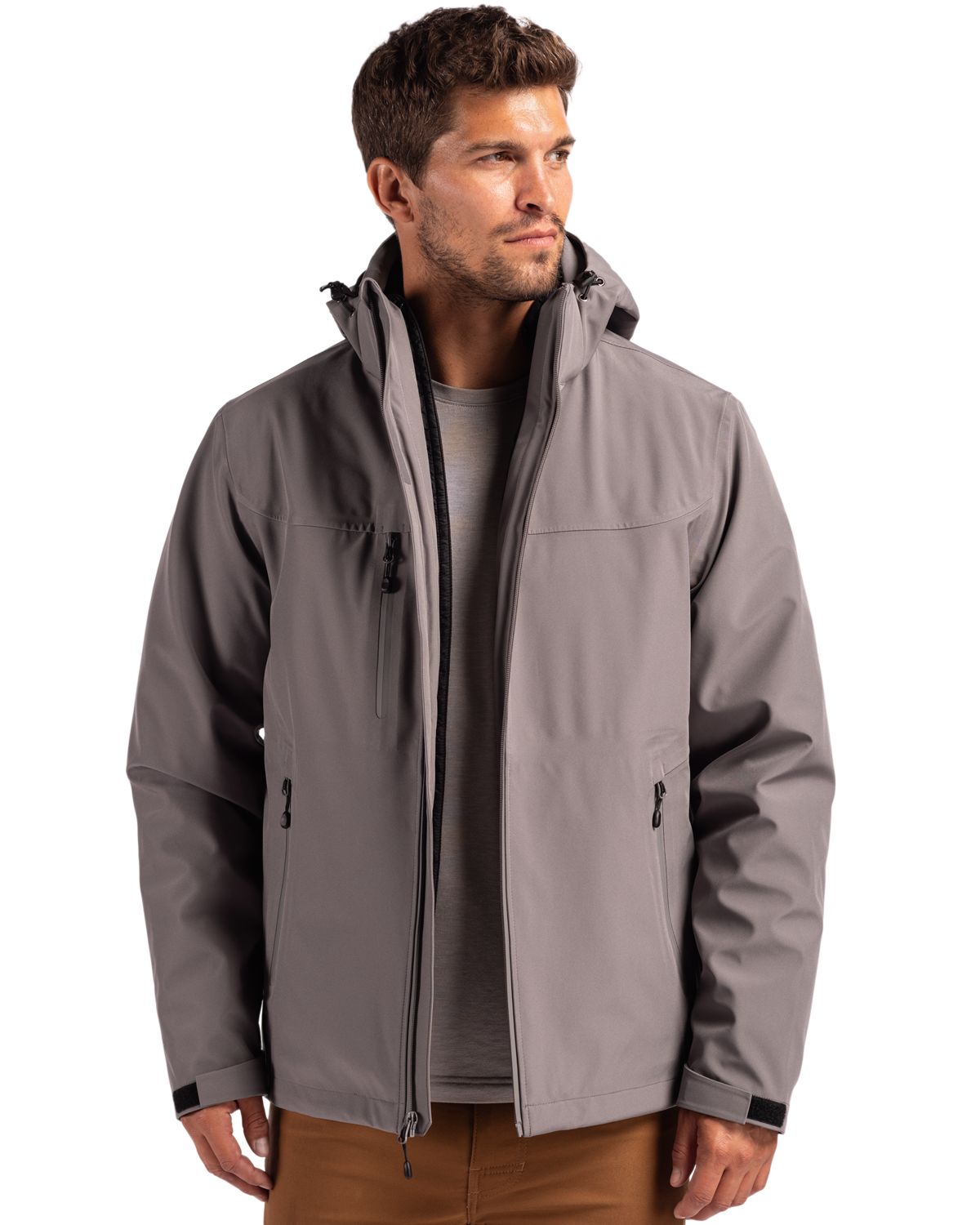 Clique Men's Cornice Recycled 3-in-1 Waterproof System Full Zip Parka