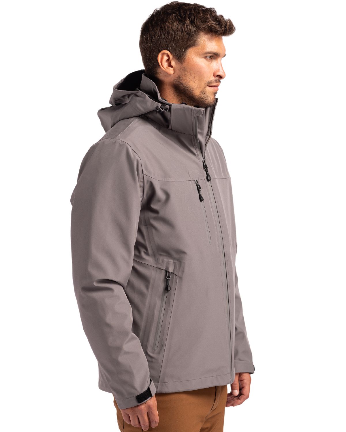 Clique Men's Cornice Recycled 3-in-1 Waterproof System Full Zip Parka