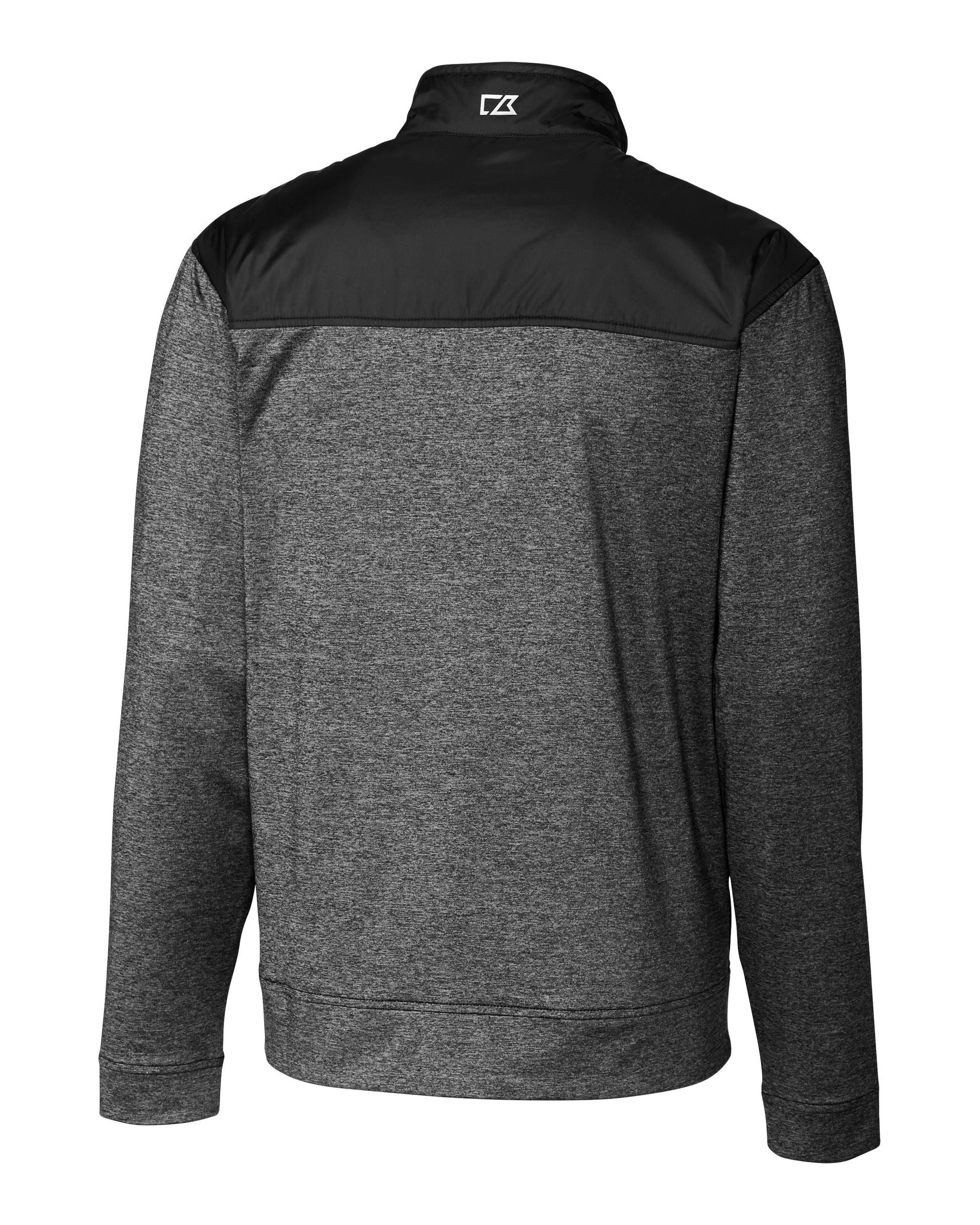 Cutter & Buck Men's Stealth Recycled Hybrid Quilted Windbreaker Jacket