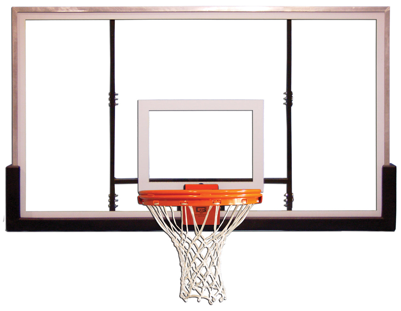 Gared Outdoor Rectangular Glass Backboard