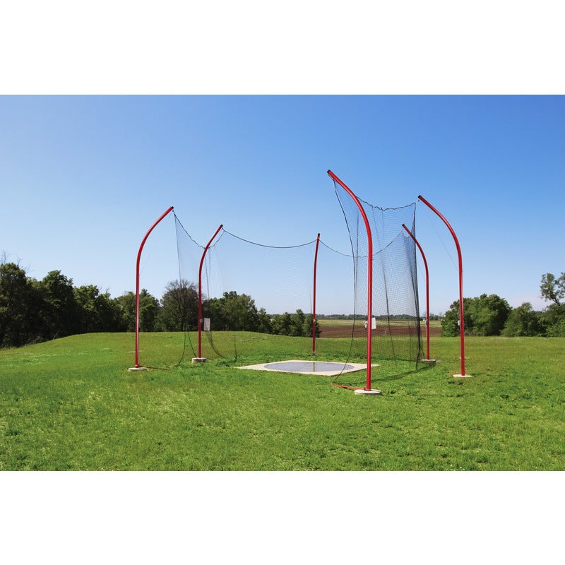 Gill Athletics Track & Field High School Aluminum Discus Cages