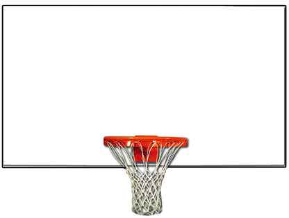 Trigon Sports Basketball Steel Rectangular Backboard