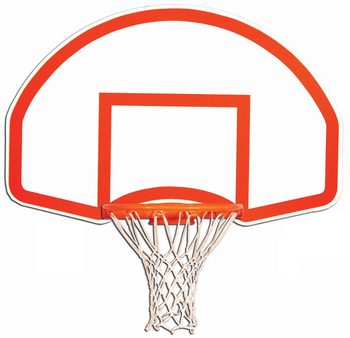 Trigon Sports Basketball Fan-Shaped Rear Mount