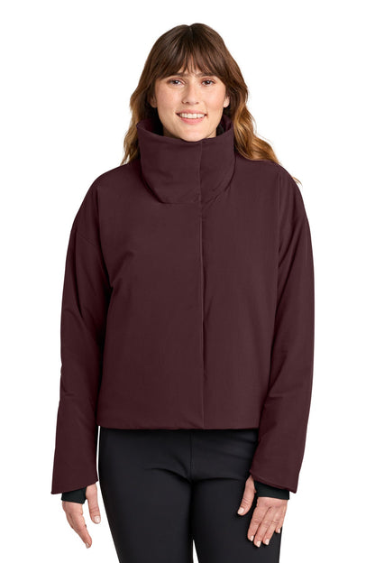 MiiR Women's Sashiko Full-Zip Stretch Puffy Jacket