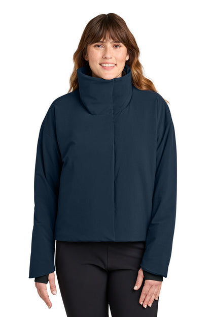 MiiR Women's Sashiko Full-Zip Stretch Puffy Jacket