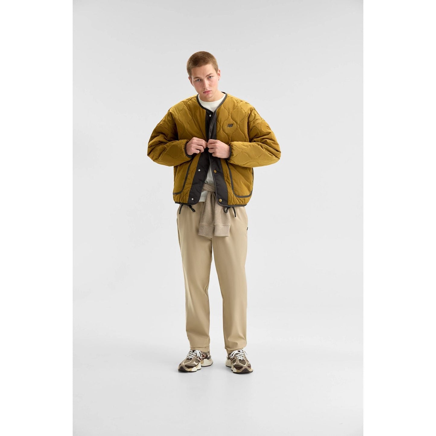 New Balance Men's Quilted Bomber