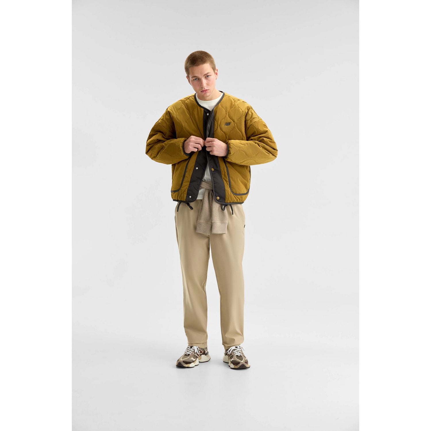 New Balance Men's Quilted Bomber