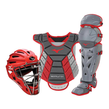 Grey/Red