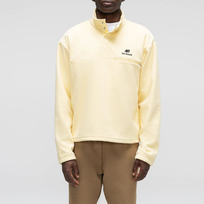 New Balance Men's Made in USA Snap Fleece Top