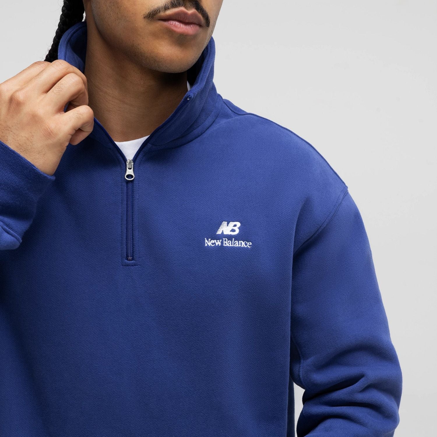 New Balance Men's Made in USA Fleece Quarter Zip