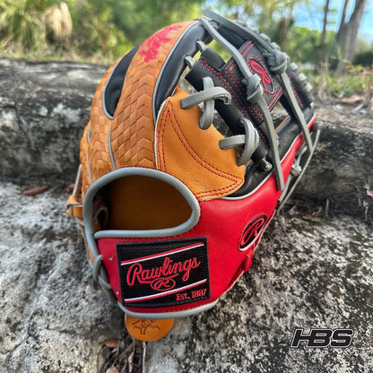 Rawlings Heart of the Hide Color Sync 8 11.5" Infield Baseball Glove: PRO934-2TS