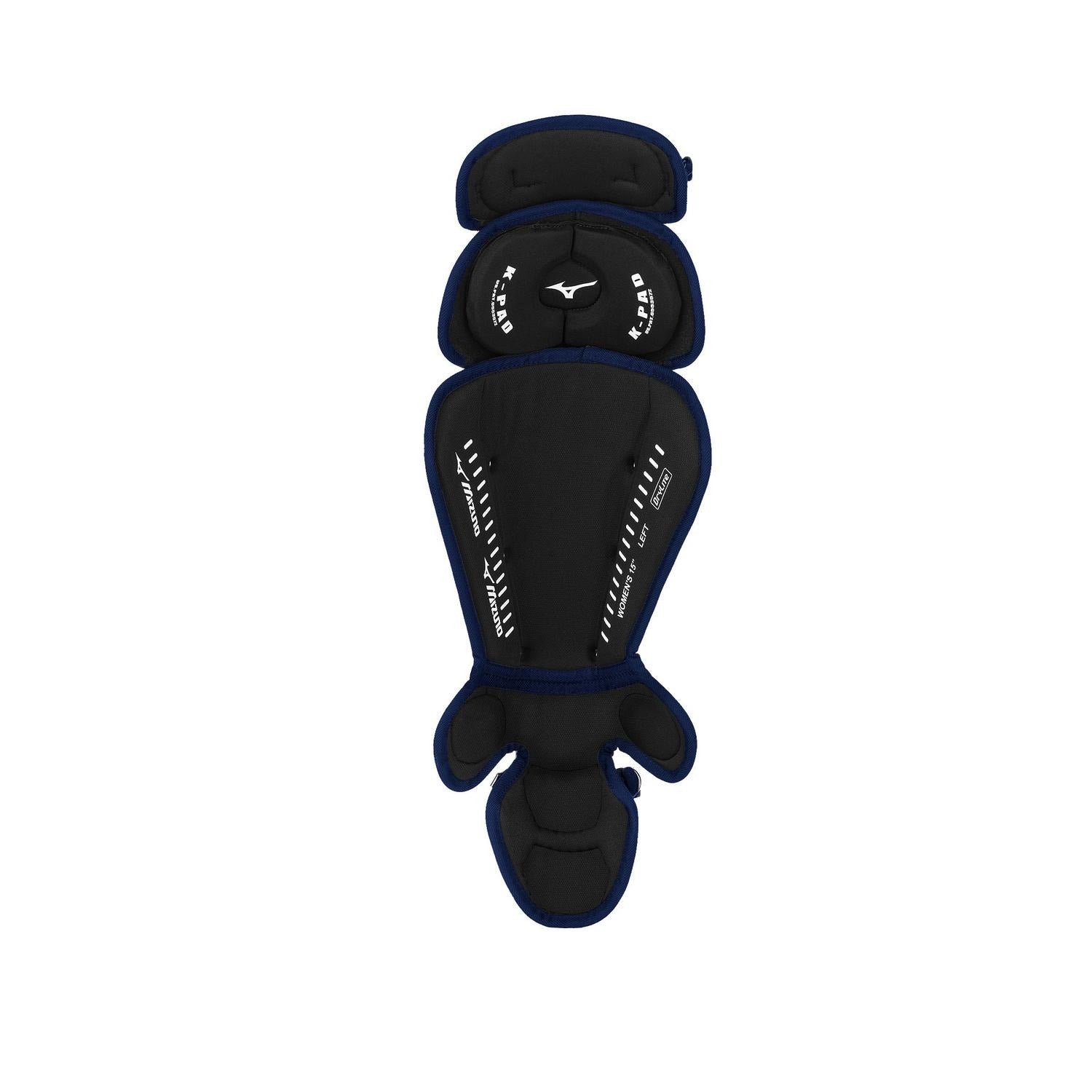 Mizuno Women's Samurai Fastpitch Softball Shin Guards 16"