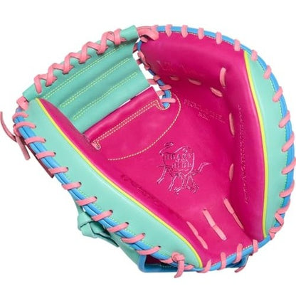 Rawlings Heart of the Hide Colorsync Berry Mint 13" Baseball Catchers Mitt